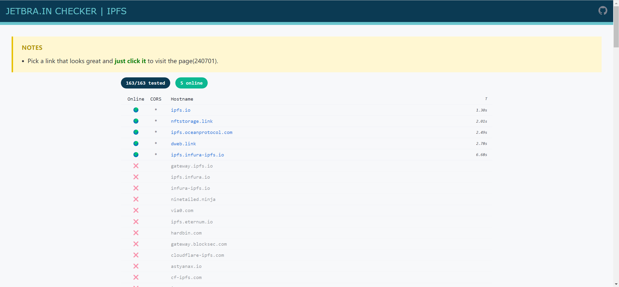 IPFS Checker